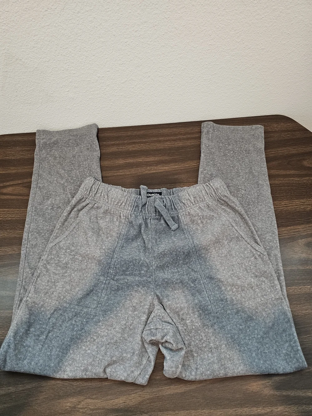 Oshkosh B'gosh Gray Fleece Jogger Sweatpants